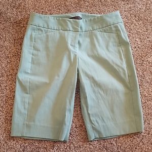 Mint Green Bermuda Shorts